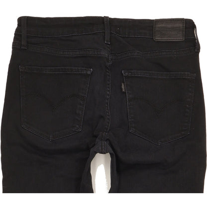 Levi's 721 Women Black Skinny Slim Stretch Jeans W29 L27