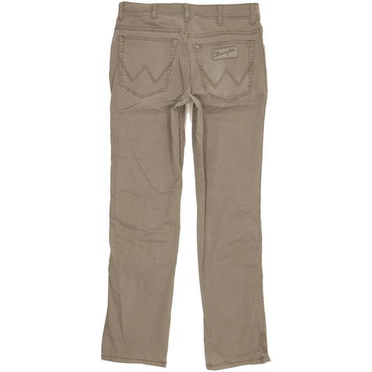 Wrangler Texas Men Grey Straight Regular Stretch Jeans W33 L32