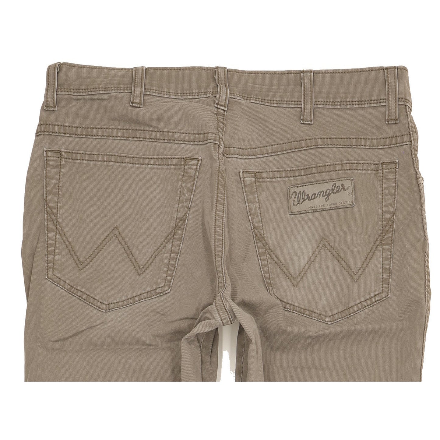 Wrangler Texas Men Grey Straight Regular Stretch Jeans W33 L32