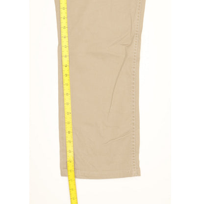 Wrangler Durable Quality Men Beige Straight Regular Stretch Jeans W34 L31