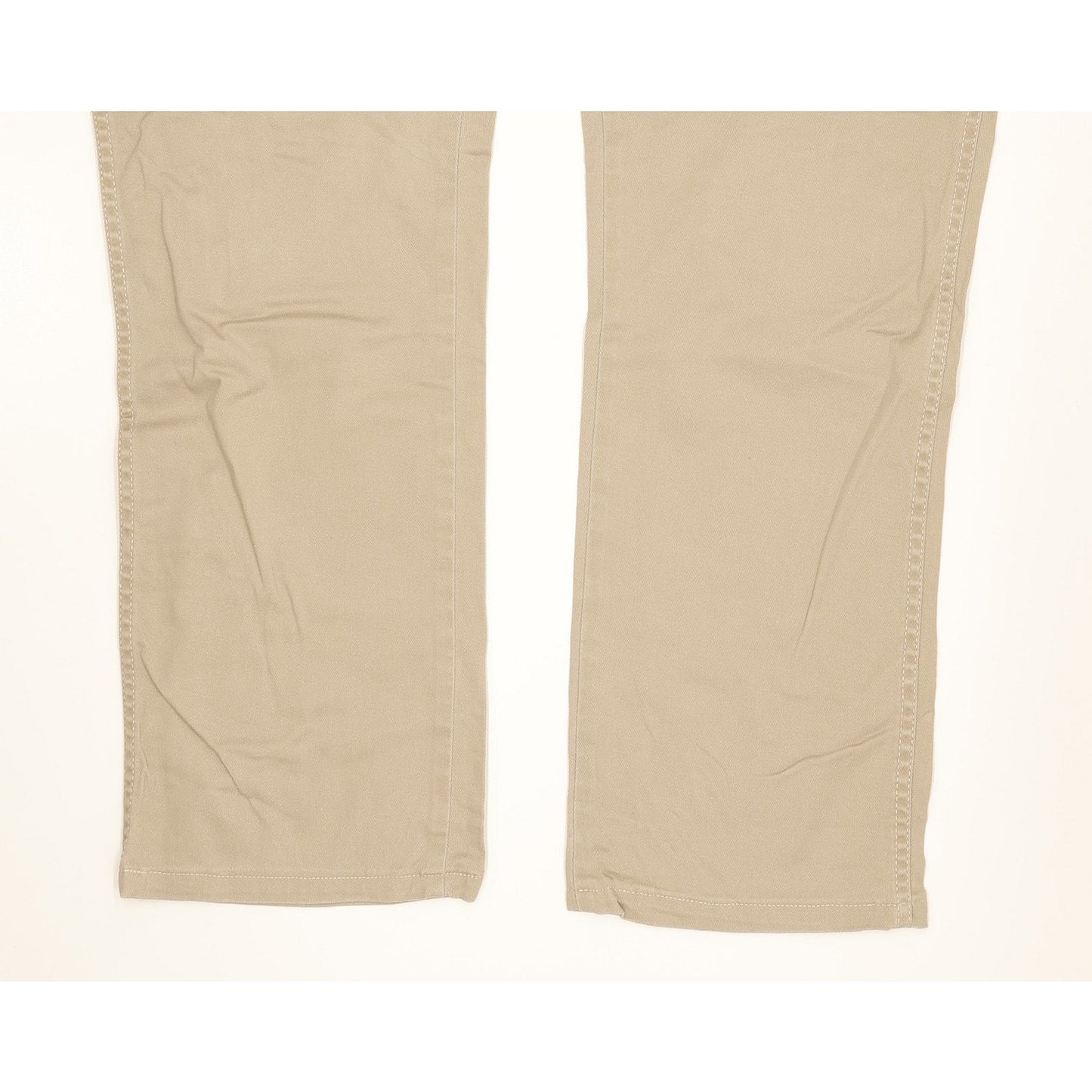 Wrangler Durable Quality Men Beige Straight Regular Stretch Jeans W34 L31