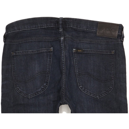 Lee Luke Women Navy Skinny Slim Stretch Jeans W34 L32