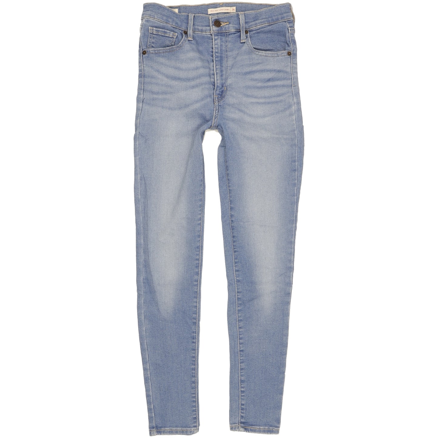 Levi's Mile Women Blue Skinny Slim Stretch Jeans W26 L28