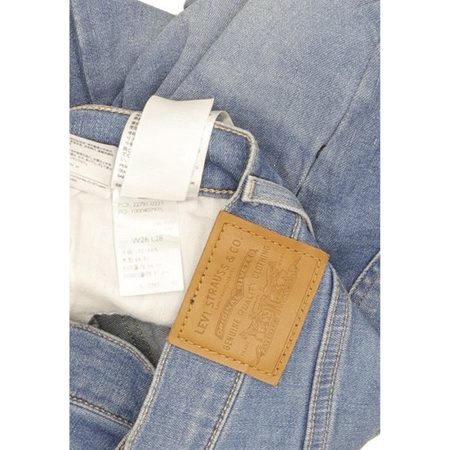 Levi's Mile Women Blue Skinny Slim Stretch Jeans W26 L28