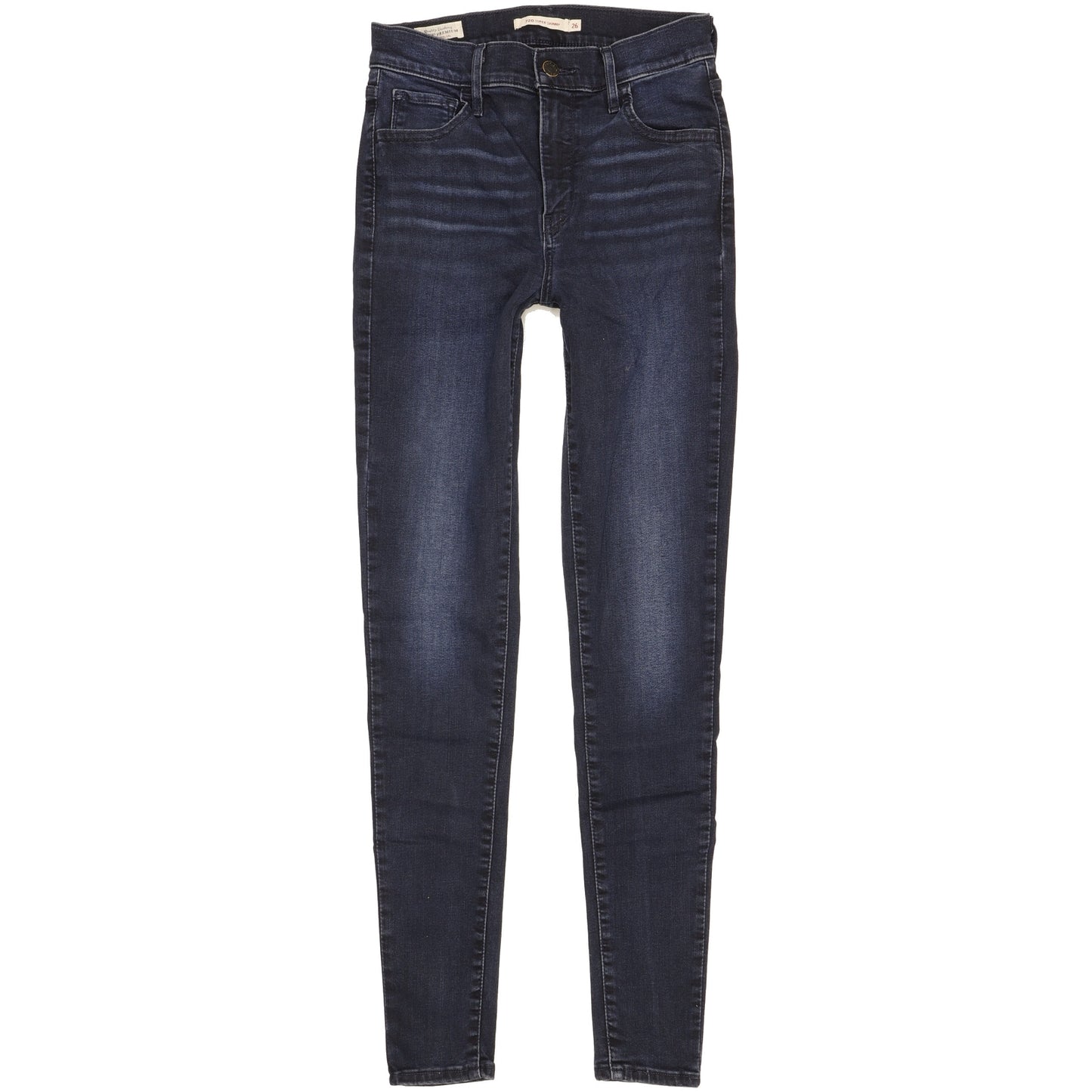 Levi's 720 Super Women Blue Skinny Slim Stretch Jeans W26 L30