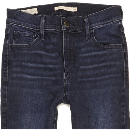 Levi's 720 Super Women Blue Skinny Slim Stretch Jeans W26 L30