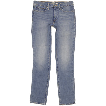 Levi's 312 Shaping Women Blue Straight Slim Stretch Jeans W30 L31