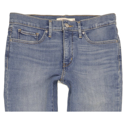 Levi's 312 Shaping Women Blue Straight Slim Stretch Jeans W30 L31
