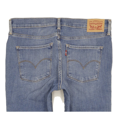 Levi's 312 Shaping Women Blue Straight Slim Stretch Jeans W30 L31