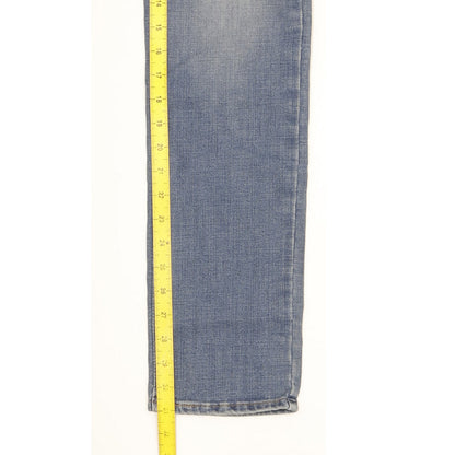 Levi's 312 Shaping Women Blue Straight Slim Stretch Jeans W30 L31