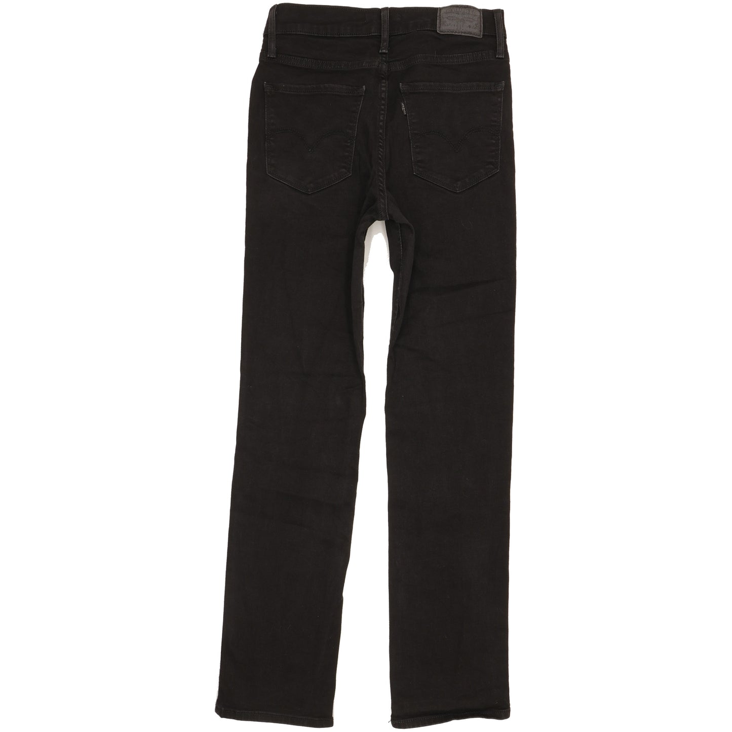 Levi's 724 Women Black Straight Slim Stretch Jeans W28 L30
