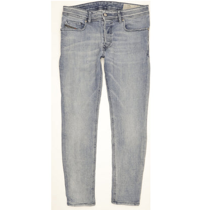 Diesel Sleenker Men Blue Skinny Slim Stretch Jeans W32 L28