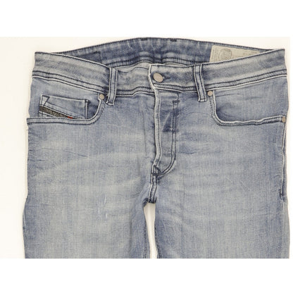 Diesel Sleenker Men Blue Skinny Slim Stretch Jeans W32 L28