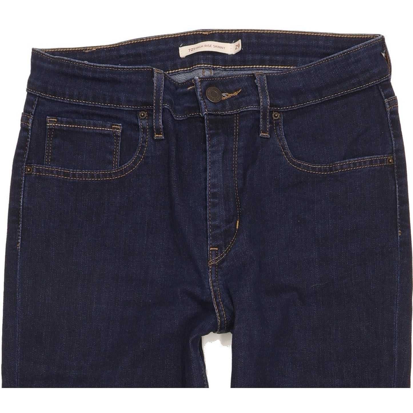 Levi's 721 Women Blue Skinny Slim Stretch Jeans W29 L30
