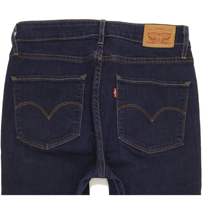 Levi's 721 Women Blue Skinny Slim Stretch Jeans W29 L30