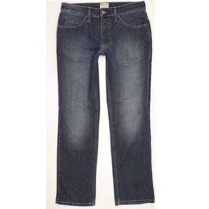 Mustang Tramper Men Blue Straight Regular Jeans W33 L31
