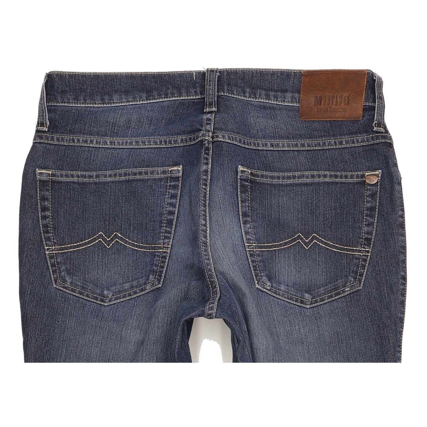 Mustang Tramper Men Blue Straight Regular Jeans W33 L31