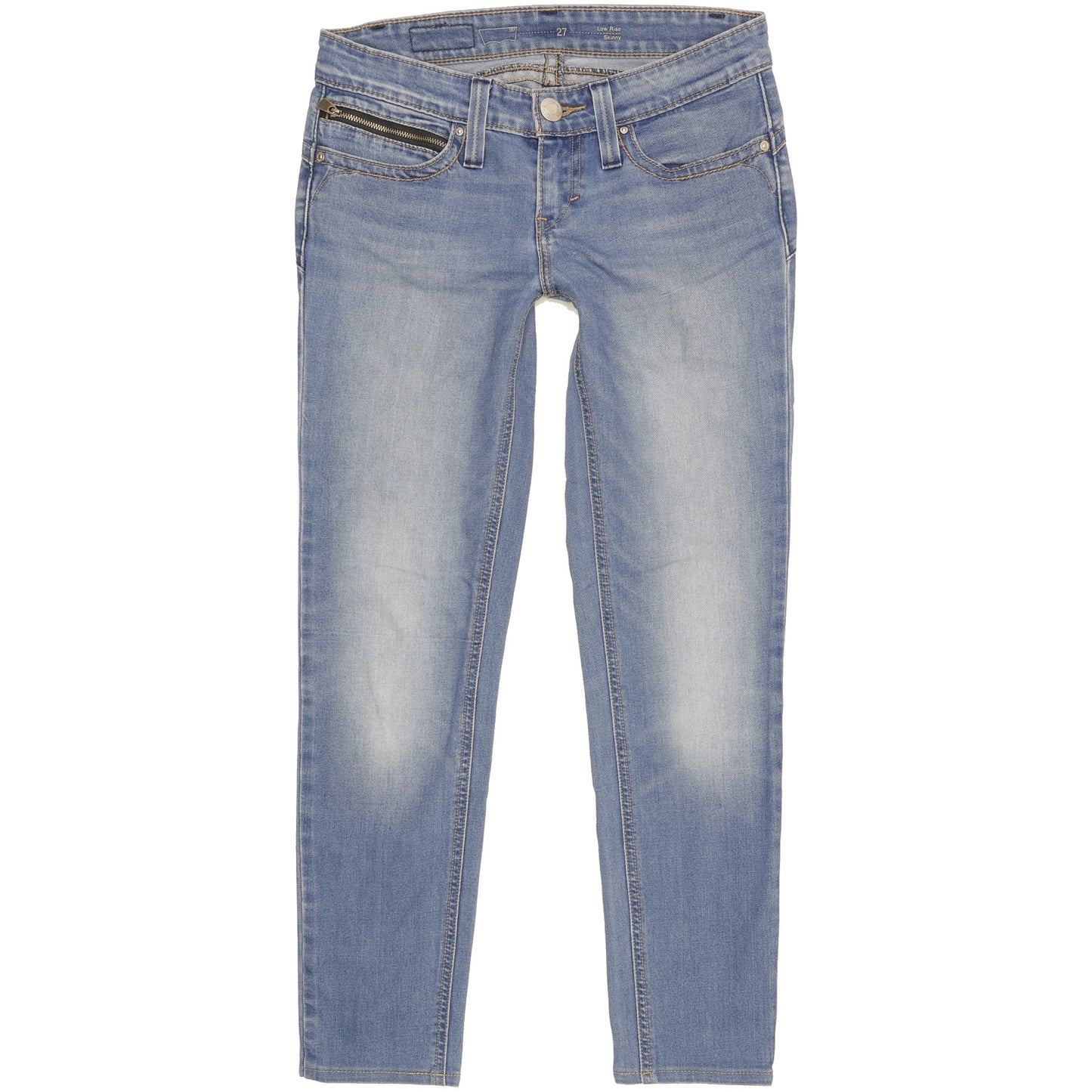 Levi's Women Blue Skinny Slim Stretch Jeans W27 L27