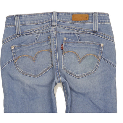 Levi's Women Blue Skinny Slim Stretch Jeans W27 L27