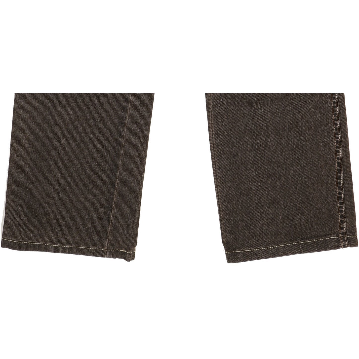 Wrangler Texas Men Brown Straight Regular Stretch Jeans W34 L32