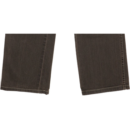 Wrangler Texas Men Brown Straight Regular Stretch Jeans W34 L32