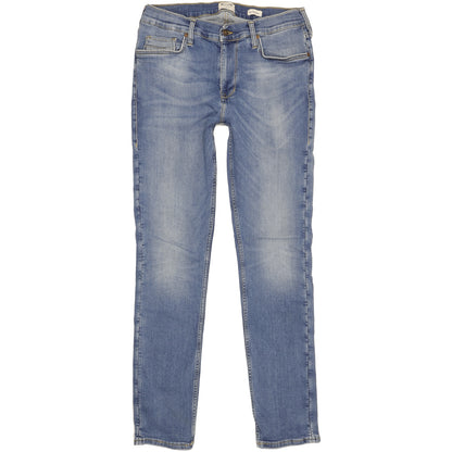 Mustang Vegas Men Blue Straight Slim Stretch Jeans W36 L34