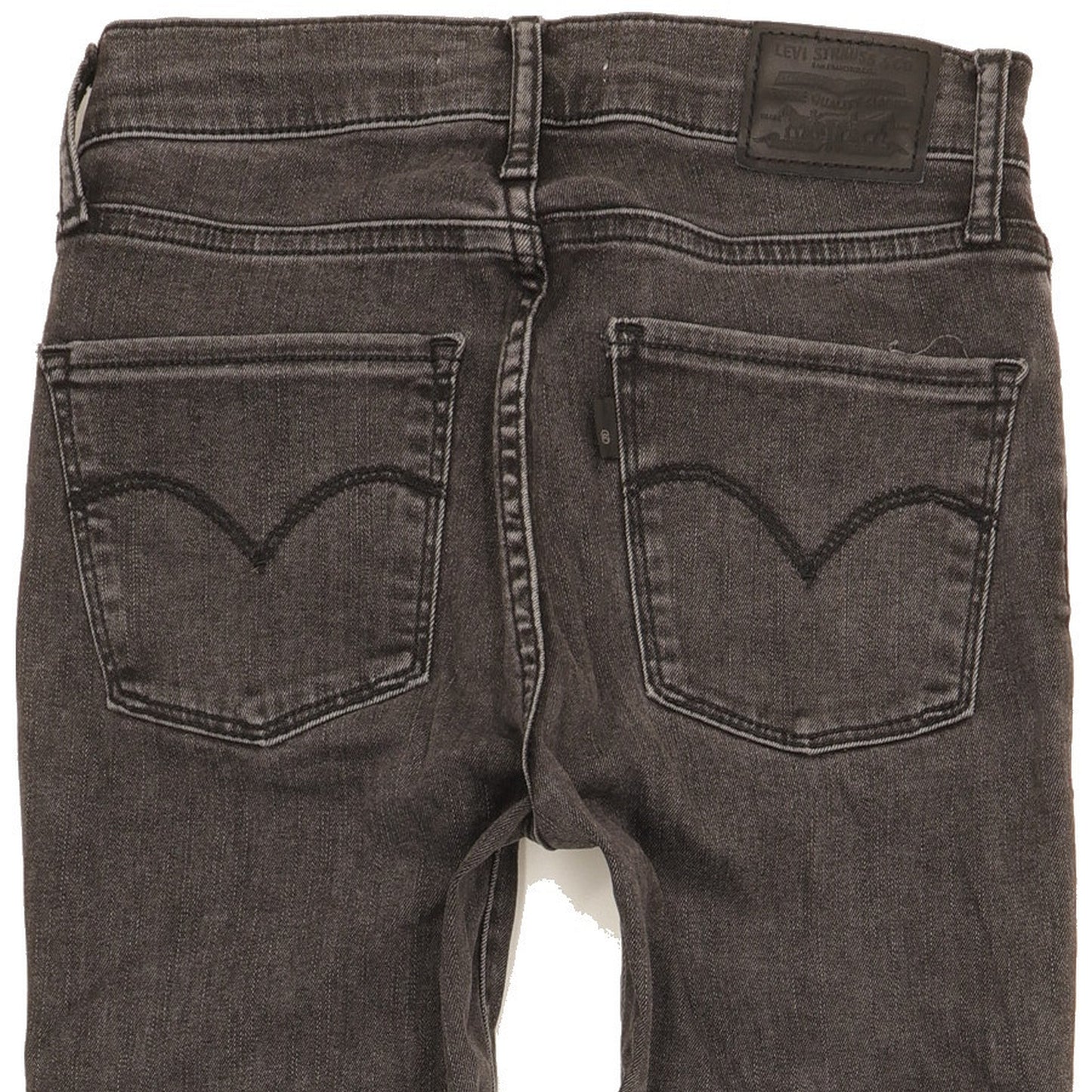 Levi's 720 Women Black Skinny Slim Stretch Jeans W24 L30