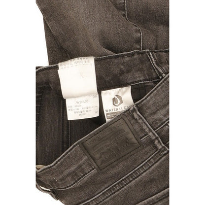 Levi's 720 Women Black Skinny Slim Stretch Jeans W24 L30