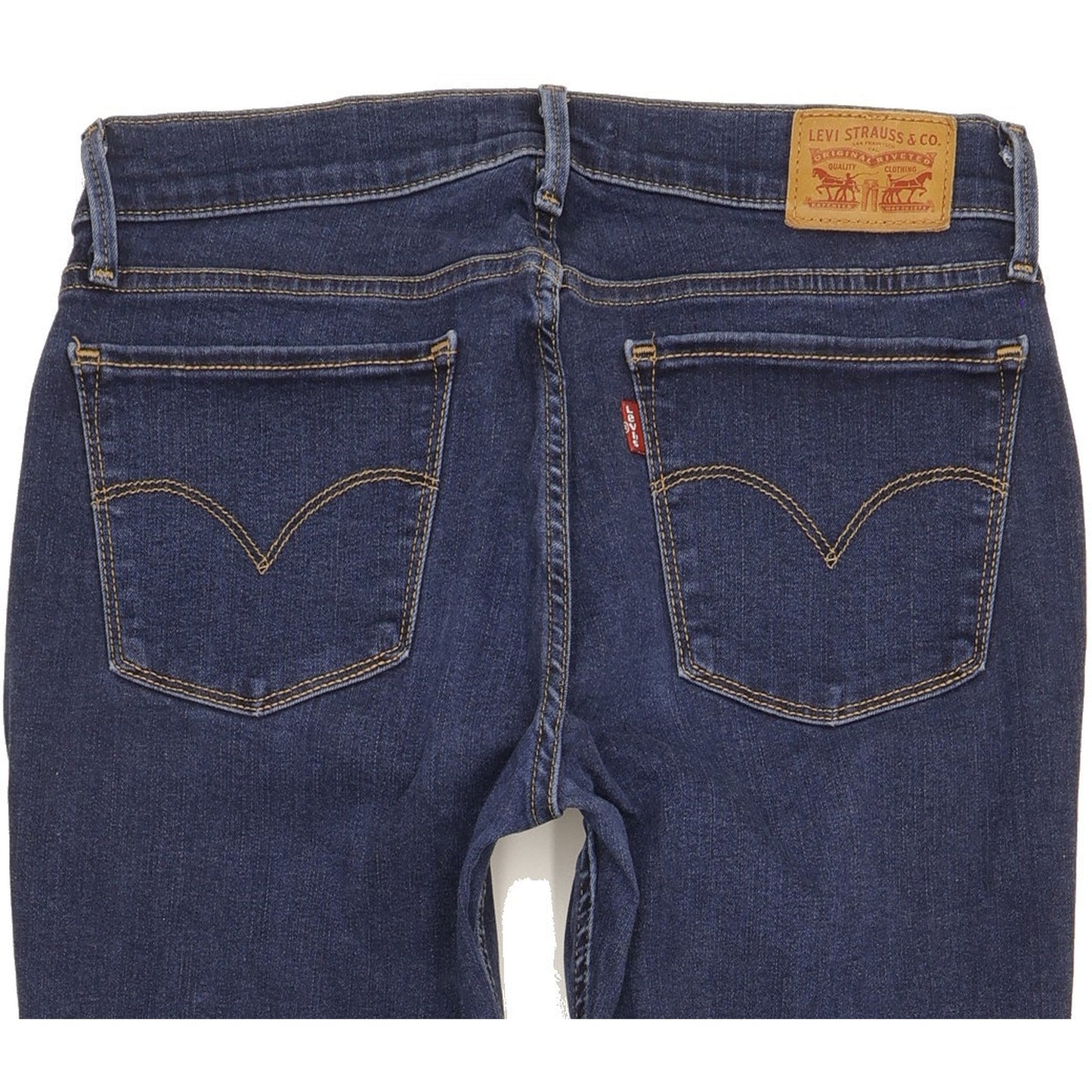 Levi's 710 Super Women Blue Skinny Slim Stretch Jeans W29 L32