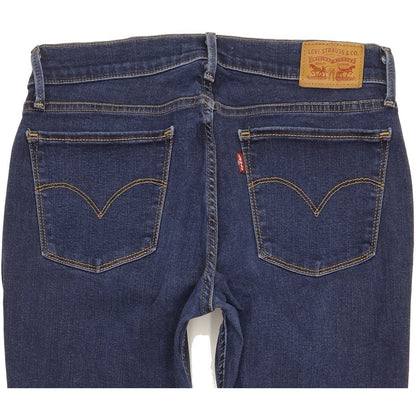Levi's 710 Super Women Blue Skinny Slim Stretch Jeans W29 L32