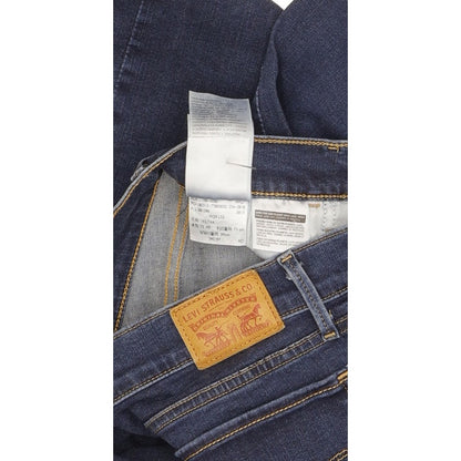 Levi's 710 Super Women Blue Skinny Slim Stretch Jeans W29 L32