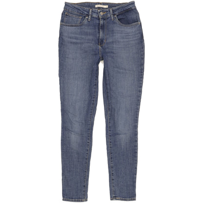 Levi's 721 Blue Skinny Slim Stretch Jeans High Waisted W30 L30