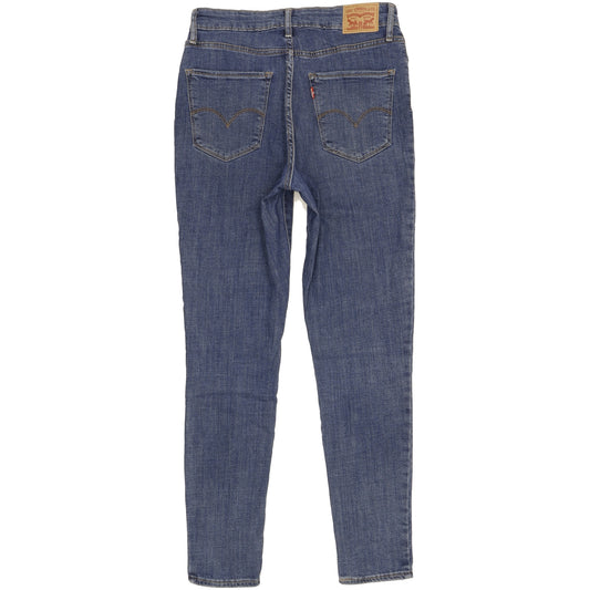 Levi's 721 Blue Skinny Slim Stretch Jeans High Waisted W30 L30