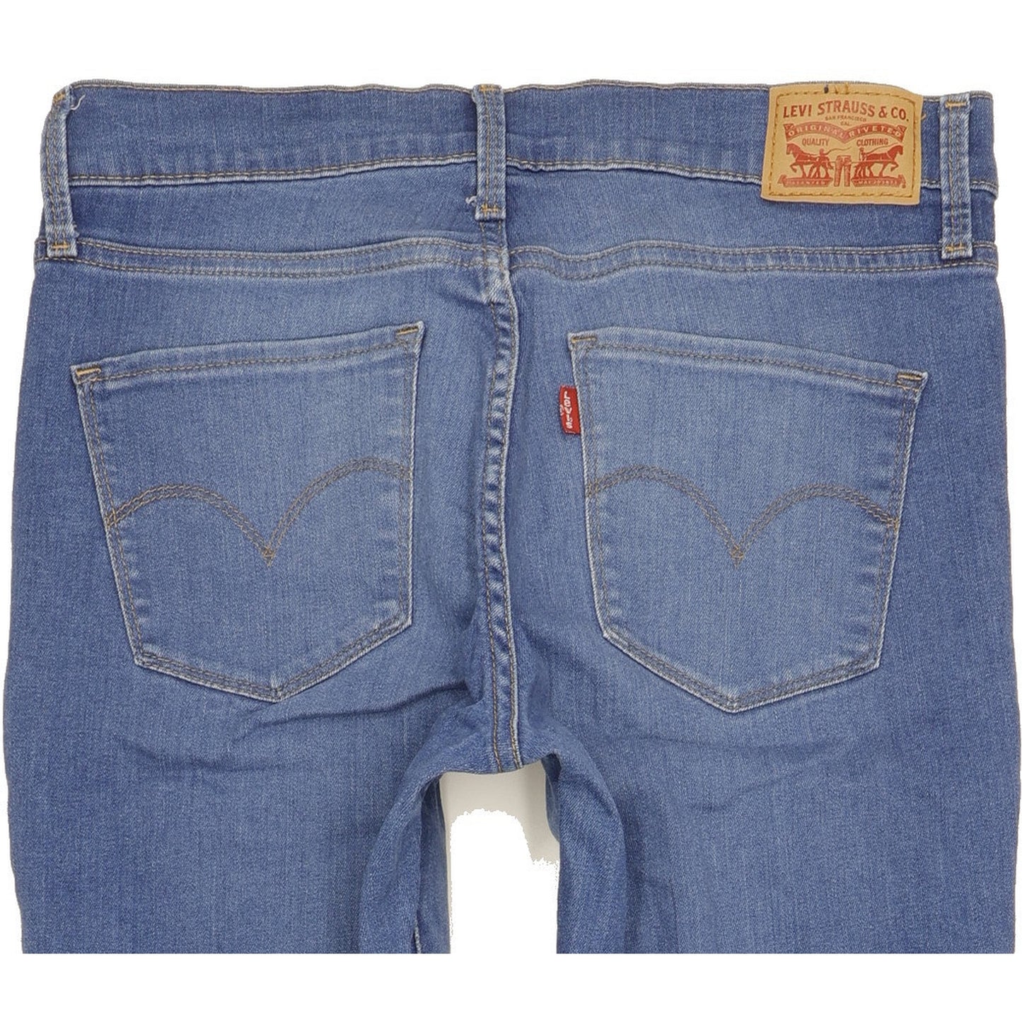 Levi's Women Blue Skinny Slim Stretch Jeans W29 L30