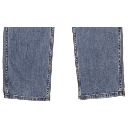 Wrangler Greensboro Men Blue Straight Regular Stretch Jeans W38 L34