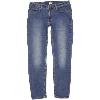 Mustang Sissy Women Blue Straight Slim Stretch Jeans W32 L31
