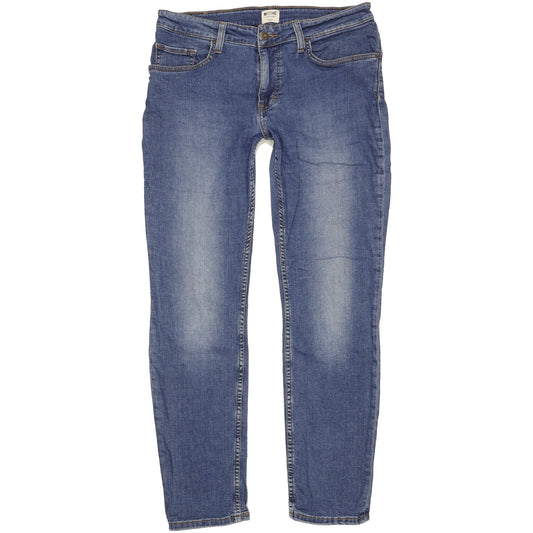 Mustang Sissy Women Blue Straight Slim Stretch Jeans W32 L31