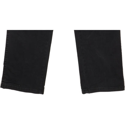 Wrangler Texas Men Black Straight Regular Stretch Jeans W33 L32