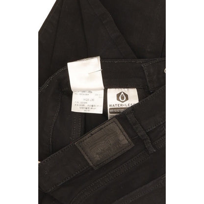 Levi's 724 Women Black Straight Slim Stretch Jeans W25 L29