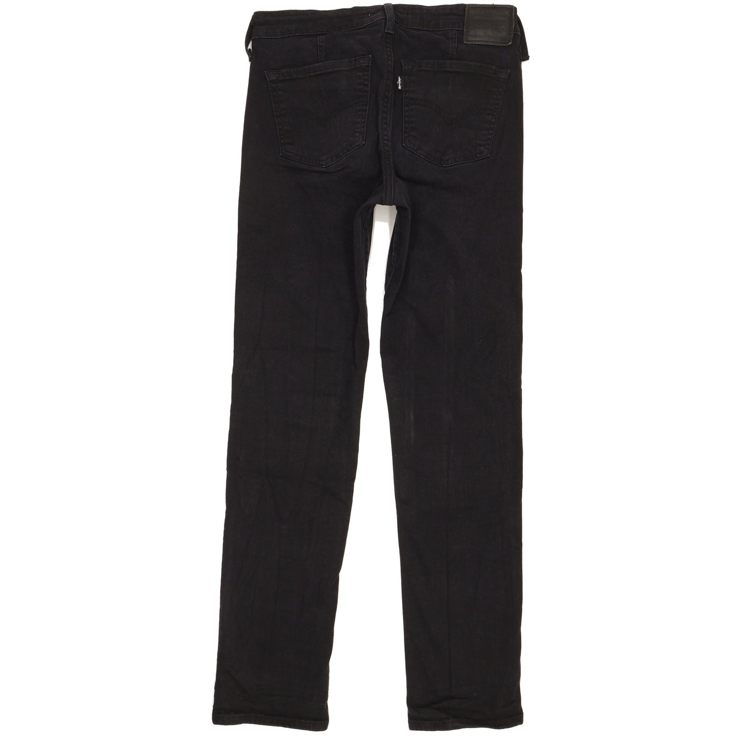Levi's 712 Women Black Straight Slim Stretch Jeans W29 L30