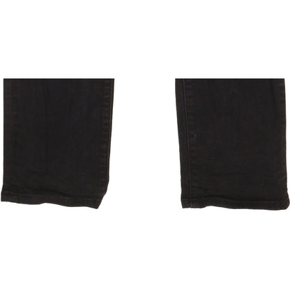 Levi's 712 Women Black Straight Slim Stretch Jeans W29 L30