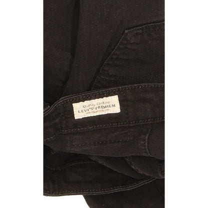 Levi's 712 Women Black Straight Slim Stretch Jeans W29 L30