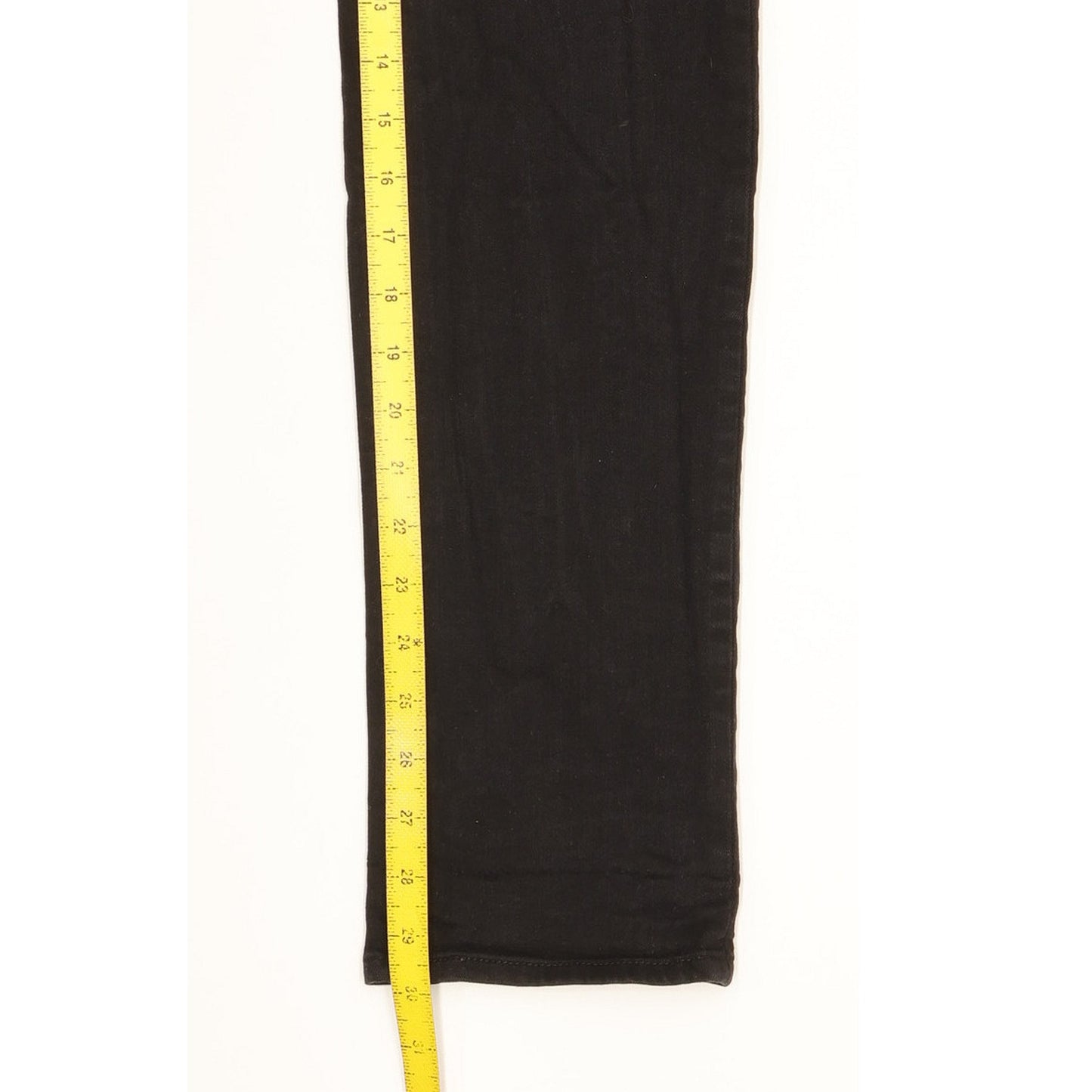Levi's 712 Women Black Straight Slim Stretch Jeans W29 L30