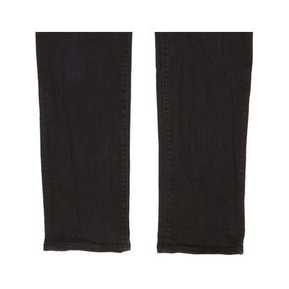 Levi's 712 Women Black Straight Slim Stretch Jeans W29 L30