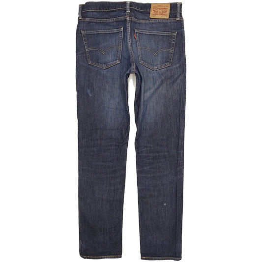 Levi's 511 Men Blue Straight Slim Jeans W33 L32