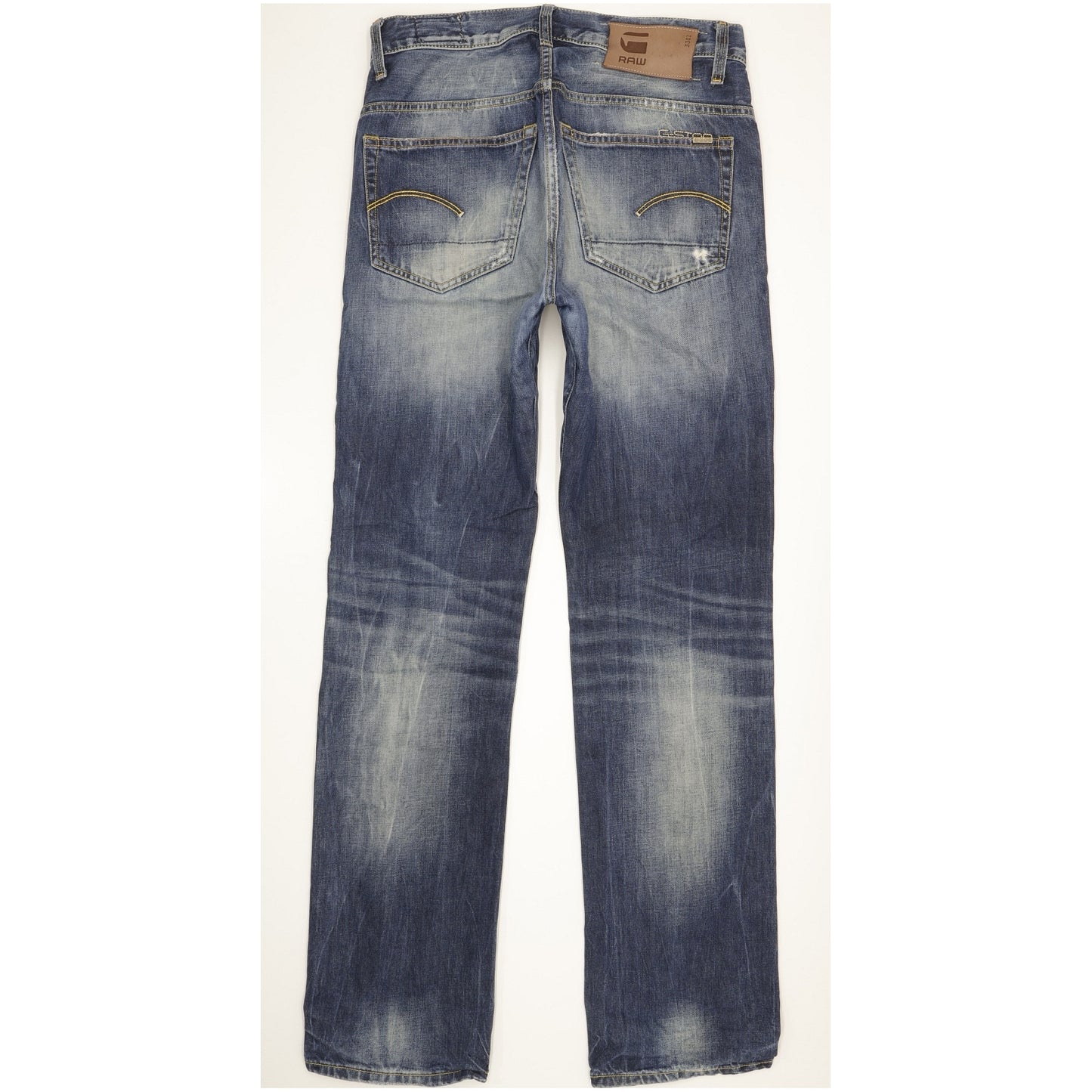 G-Star 3301 Men Blue Straight Regular Jeans W29 L33