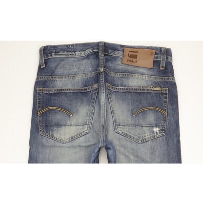 G-Star 3301 Men Blue Straight Regular Jeans W29 L33