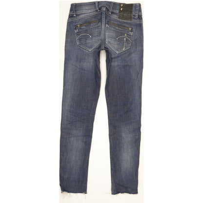 G-Star Fender Women Blue Skinny Slim Stretch Jeans W27 L29