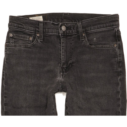 Levi's 511 Men Black Straight Slim Jeans W30 L30