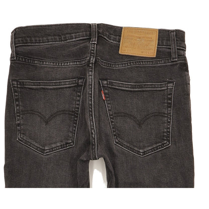 Levi's 511 Men Black Straight Slim Jeans W30 L30